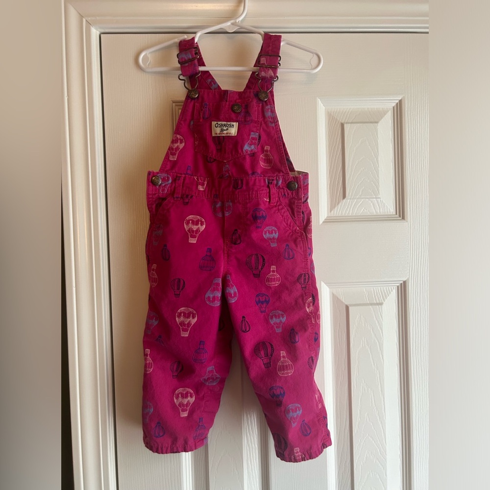 Pink osh kosh overalls